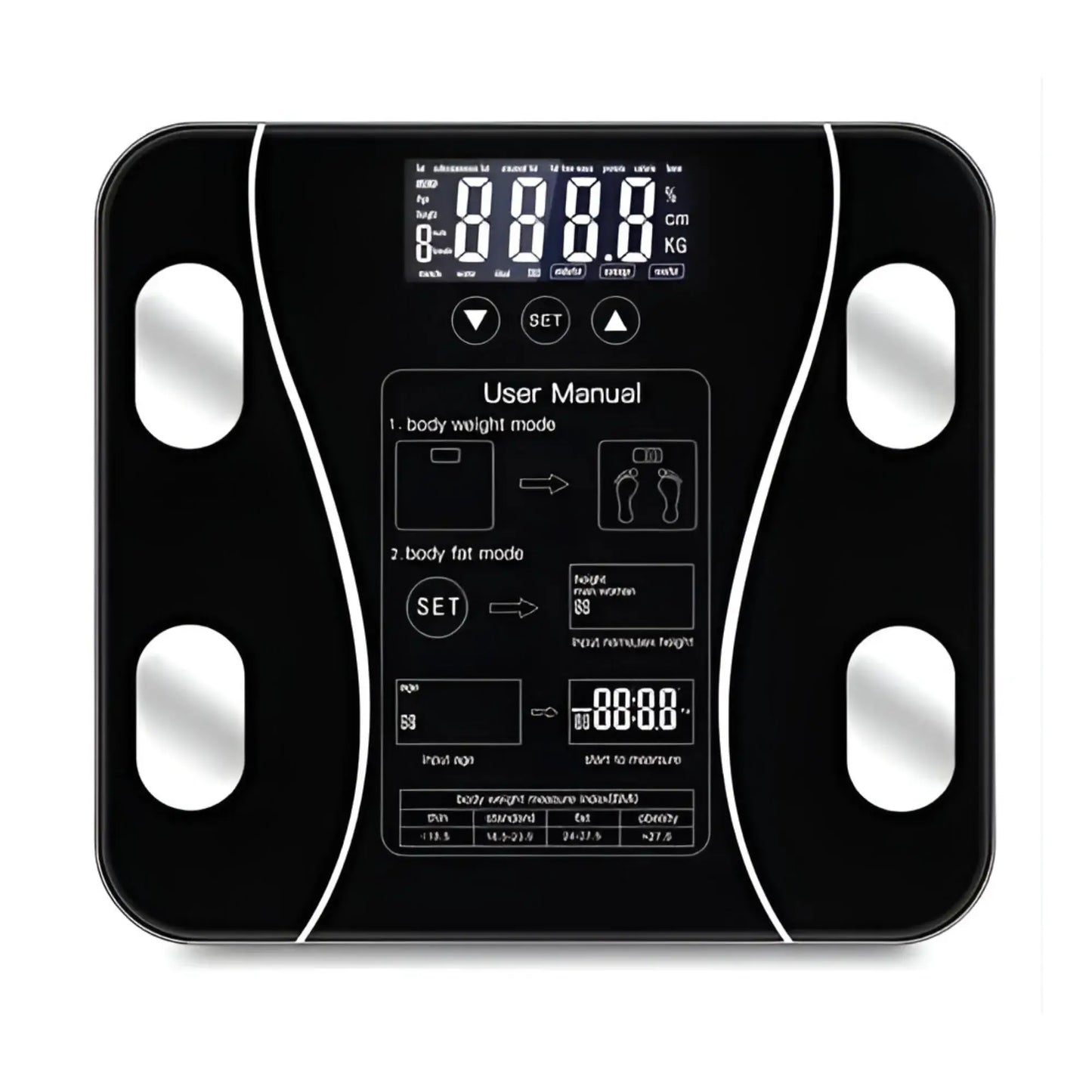 Báscula Digital con Bluetooth